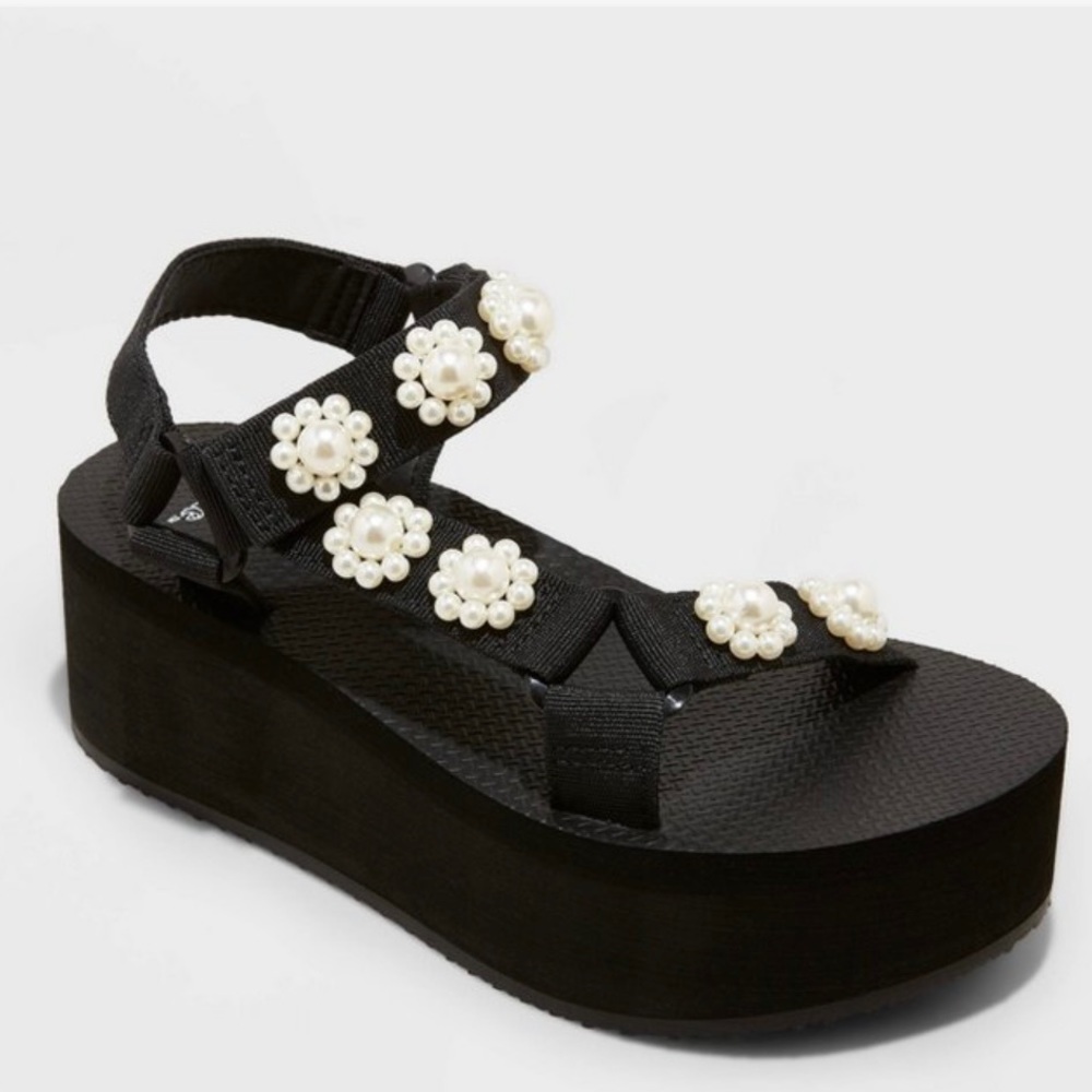 Women’s Jolene Platform Sandals - Wild Fable, Size 9